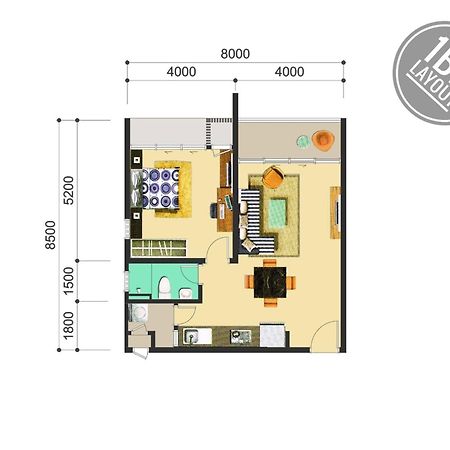 Jzstay - Atlantis Residences Melaka - 1Br & 2Br Esterno foto